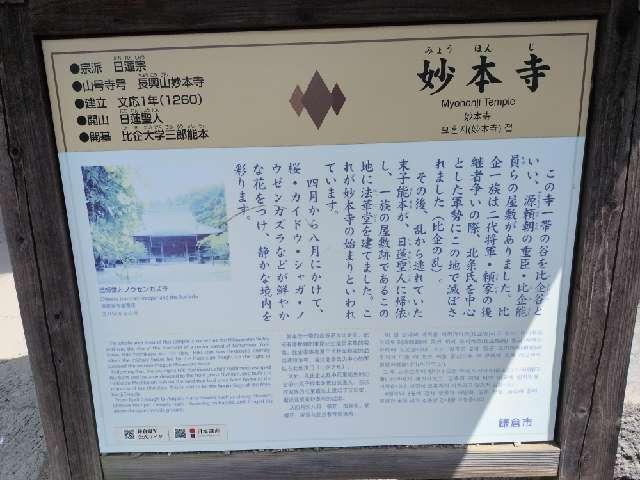 神奈川県鎌倉市大町1-15-1 長興山　妙本寺の写真5