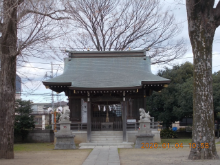 宇奈根氷川神社の参拝記録(ムンクさん)