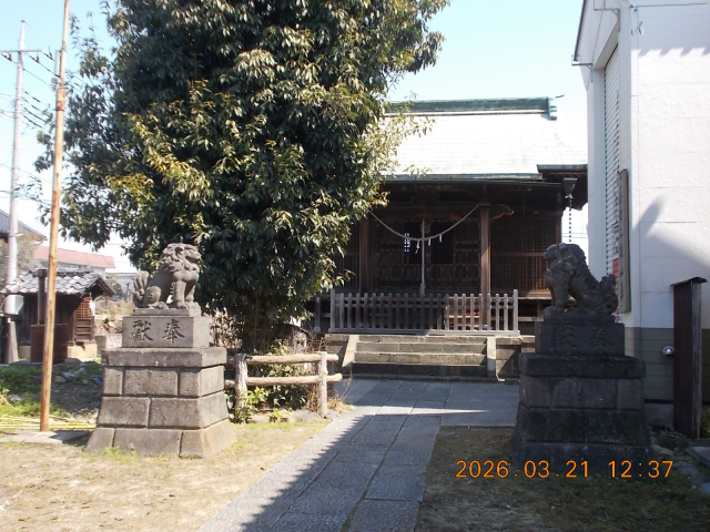 神明神社の参拝記録(ムンクさん)