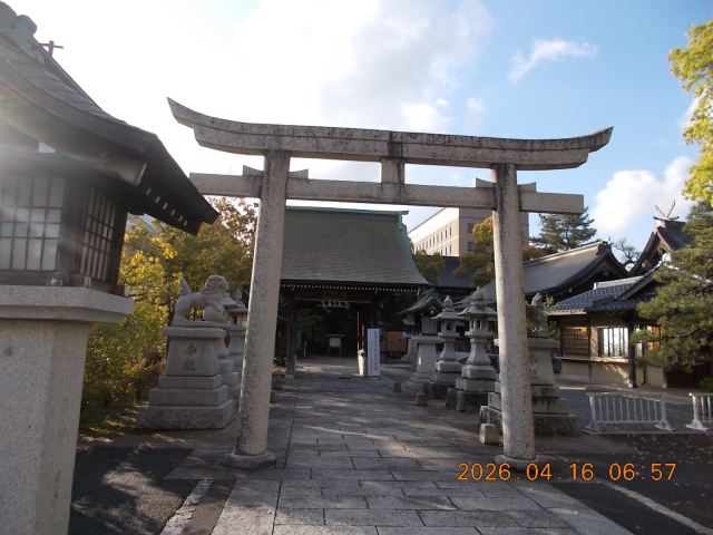 賀茂神社天満宮の参拝記録3