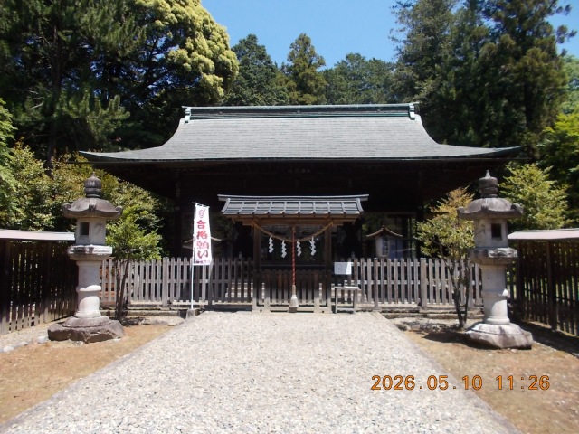 蒲生神社の参拝記録(ムンクさん)