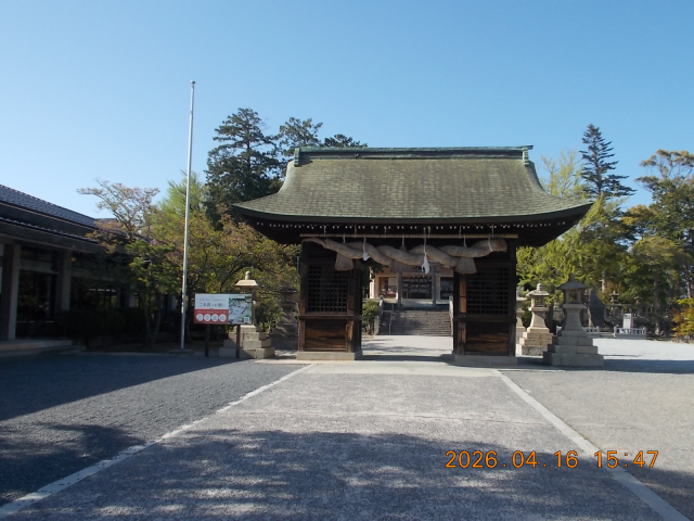 勝田神社の参拝記録(ムンクさん)