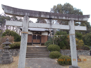 八幡社（吉見町長谷）の参拝記録(ムンクさん)