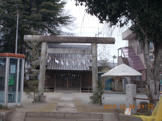 八幡神社（東松山市松葉町）の参拝記録(ムンクさん)