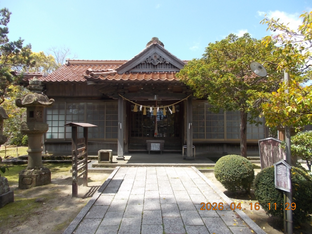 上道神社の参拝記録(ムンクさん)