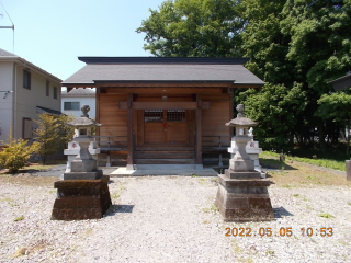 諏訪神社（川越市下広谷）の参拝記録(ムンクさん)