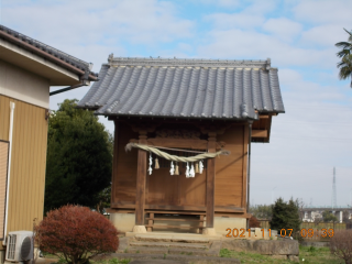 神明社（東松山市毛塚）の参拝記録(ムンクさん)