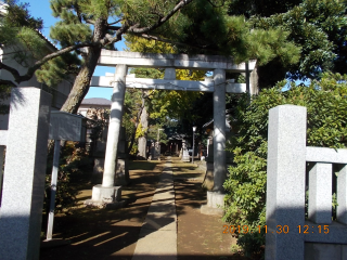 石神井神社の参拝記録(ムンクさん)