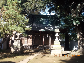 石神井神社の参拝記録(ムンクさん)