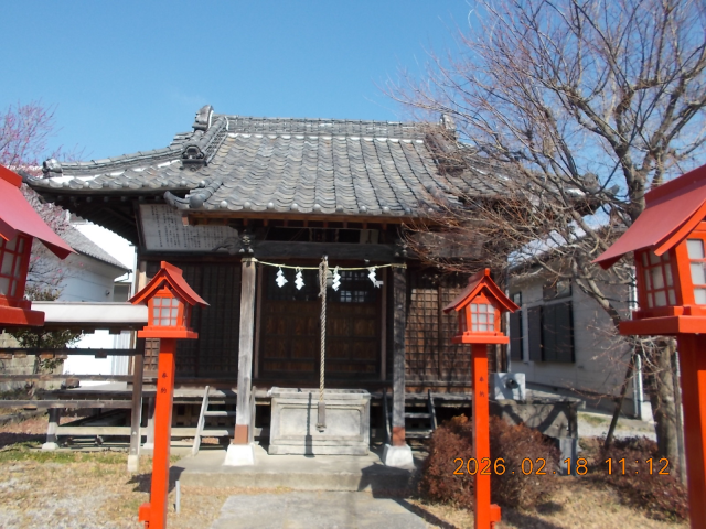 三日月神社の参拝記録(ムンクさん)