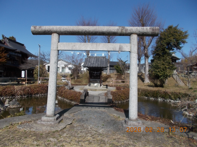 厳島神社（寄居町藤田）の参拝記録1