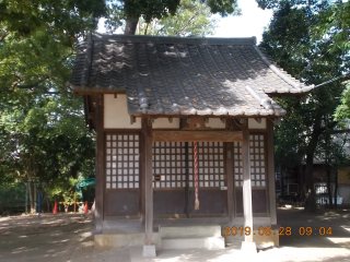 舎人諏訪神社の参拝記録(ムンクさん)