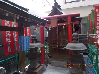 三島稲荷神社の参拝記録(ムンクさん)