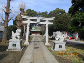 本郷神社の参拝記録(ムンクさん)