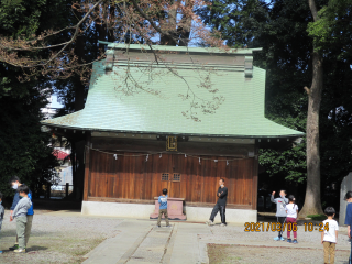 本郷神社の参拝記録(ムンクさん)