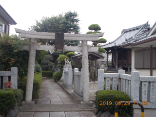 上谷中稲荷神社の参拝記録(ムンクさん)