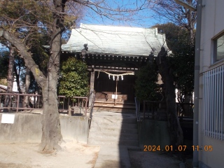 立野氷川神社の参拝記録(ムンクさん)