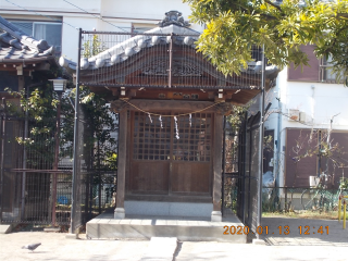 西小松川諏訪神社の参拝記録(ムンクさん)