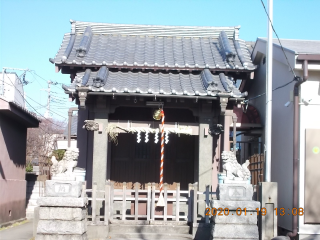松江白山神社の参拝記録(ムンクさん)