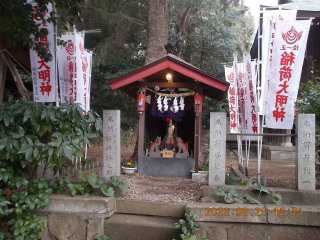 馬場稲荷神社(馬場氷川神社境内社)の参拝記録(ムンクさん)