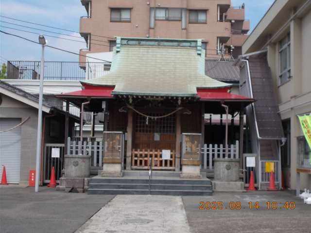 義田稲荷神社の参拝記録(ムンクさん)