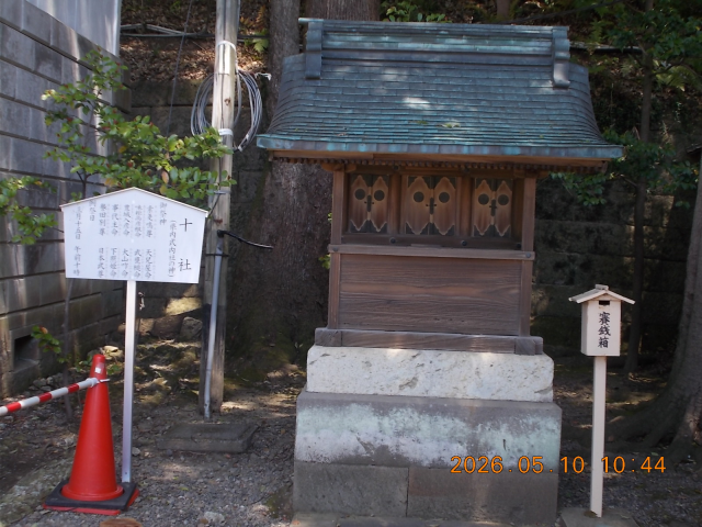 十社（宇都宮二荒山神社末社）の参拝記録(ムンクさん)