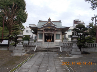 浮間氷川神社の参拝記録(ムンクさん)