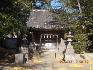 東水元熊野神社の参拝記録(ムンクさん)