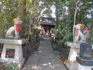 三峰社(西堀氷川神社境内社)の参拝記録(ムンクさん)
