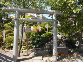 富士塚(鎮守氷川神社境内社)の参拝記録2