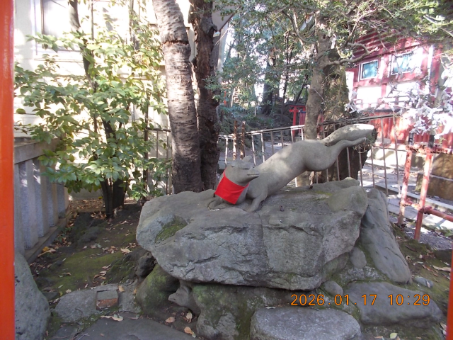 稲荷大明神(水稲荷神社境内社)の参拝記録(ムンクさん)