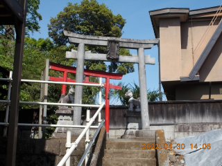 大井稲荷神社の参拝記録(ムンクさん)