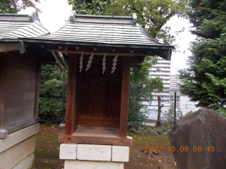 白山神社(赤羽北諏方神社境内)の参拝記録(ムンクさん)