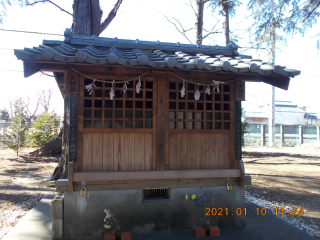 天神社（諏訪雷電神社境内社）の参拝記録(ムンクさん)