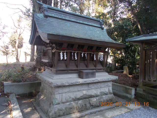 相殿五社(平柳星宮神社境内社)の参拝記録2