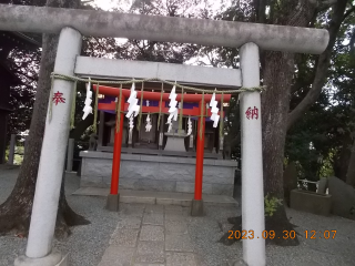 三峯神社・小御嶽神社・阿夫利神社・稲荷神社(多摩川浅間神社末社)の参拝記録8