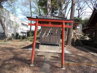 稲荷社(八王子神社境内社)の参拝記録(ムンクさん)