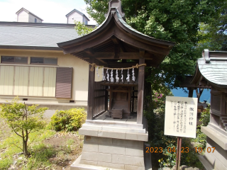 諏訪神社(岡氷川神社境内社)の参拝記録(ムンクさん)