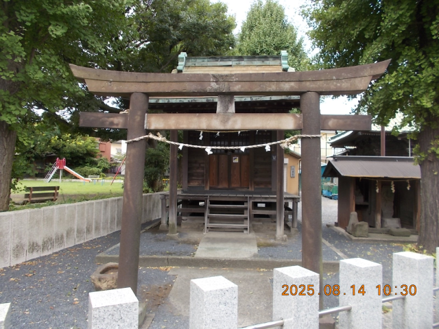 稲荷大明神の参拝記録1
