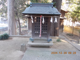 疱瘡神社(五社稲荷神社境内社)の参拝記録1