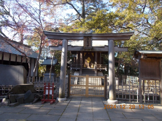 祖霊社(久伊豆神社境内社)の参拝記録2