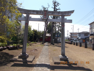 林新田稲荷神社の参拝記録1