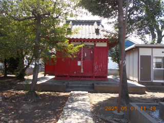 林新田稲荷神社の参拝記録(ムンクさん)