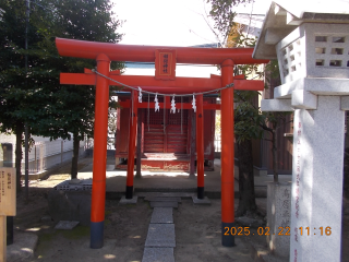 稲荷神社(芳川神社境内社)の参拝記録1