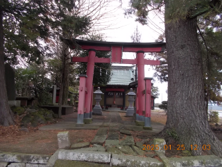 稲荷大明神(中島)の参拝記録1