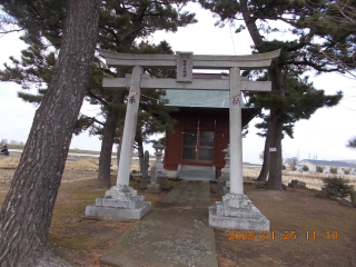 稲荷神社(拾壱軒)の参拝記録1
