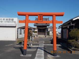 稲荷神社(富新田)の参拝記録1