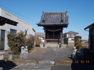 稲荷神社(富新田)の参拝記録(ムンクさん)