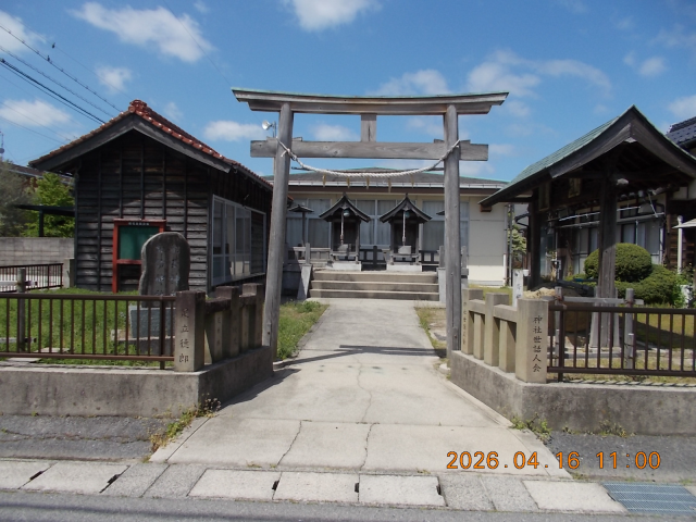 (花町)諏訪神社の参拝記録1