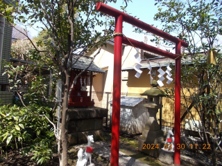 賀陽家屋敷稲荷神社(田無神社境内社)の参拝記録6